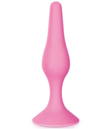 Plug anal ventouse rose taille L - CC5700893050